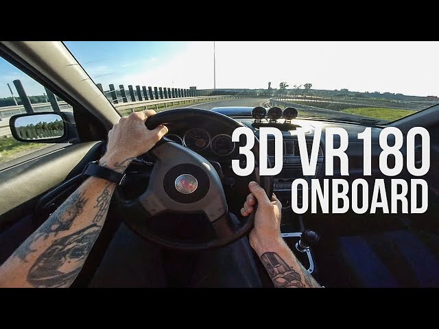 3D POV | SUBARU IMPREZA WRX STI 2004 PRODRIVE | 3D VR 180 Onboard Drive