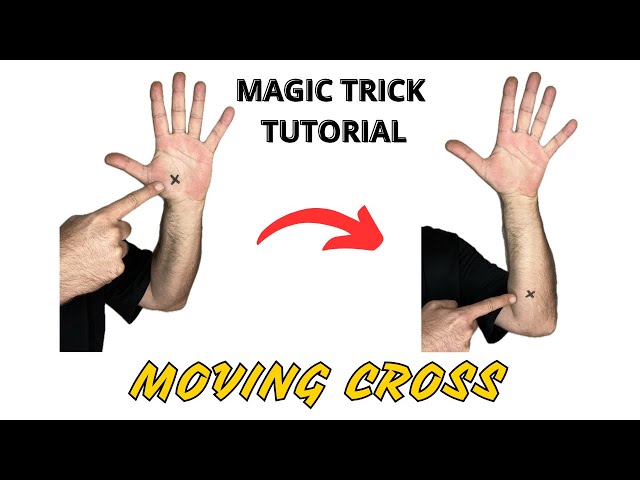 Moving Cross Magic Trick Tutorial ❌🎩🪄