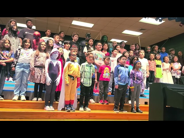 Weiland Elementary Kids Singing 2023