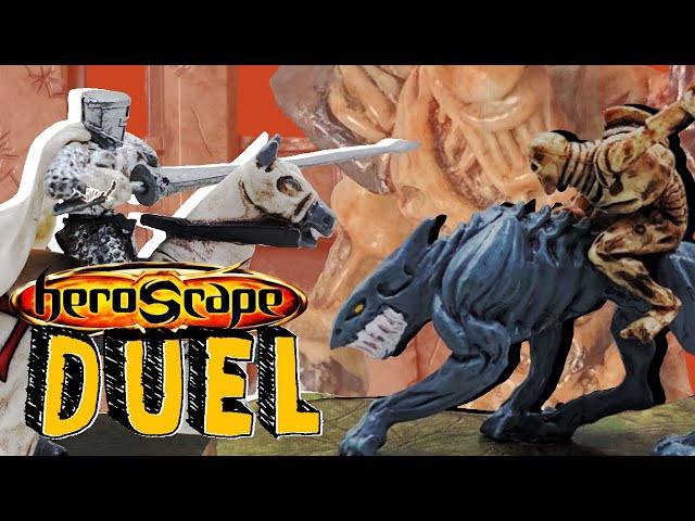 DUEL heroScape Battle: Templar Cavalry vs Grok Riders/ Who will win?