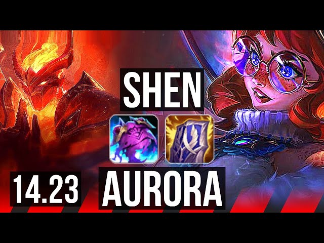 SHEN vs AURORA (TOP) | Rank 16 | VN Challenger | 14.23