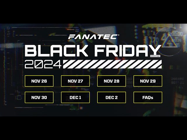 Fanatec Black Friday 2024 Preview