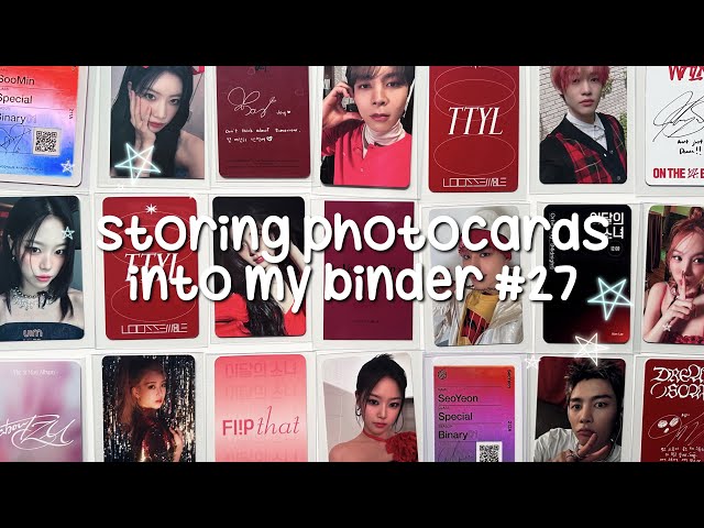 storing photocards #27! nct, twice, loona & more!