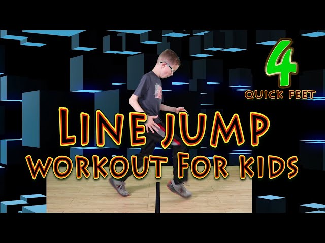 Line Jump Workout For Kids