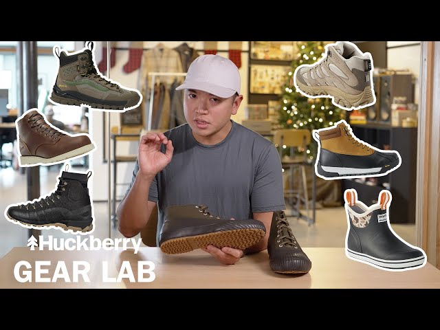 Footwear Expert Breaks Down 7 Weatherproof Boots | Top Picks for Men | Huckberry Gear Lab