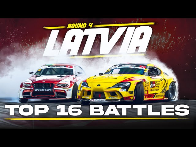 Drift Masters Round 4 2024 • Latvia • TOP16