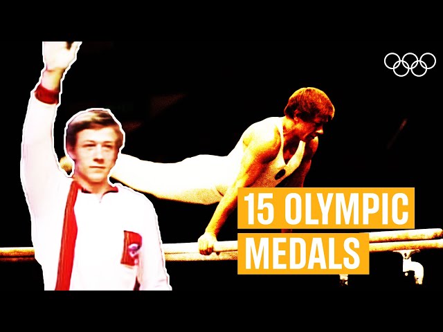 The most decorated male gymnast of all time? Nikolai Andrianov!