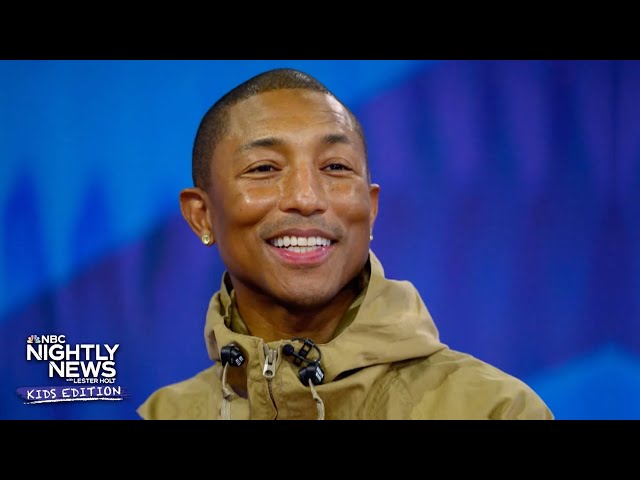 Pharrell Williams’ advice on how kids can find their own superpower | Nightly News: Kids Edition