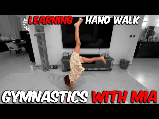 Learning how to do hand walk