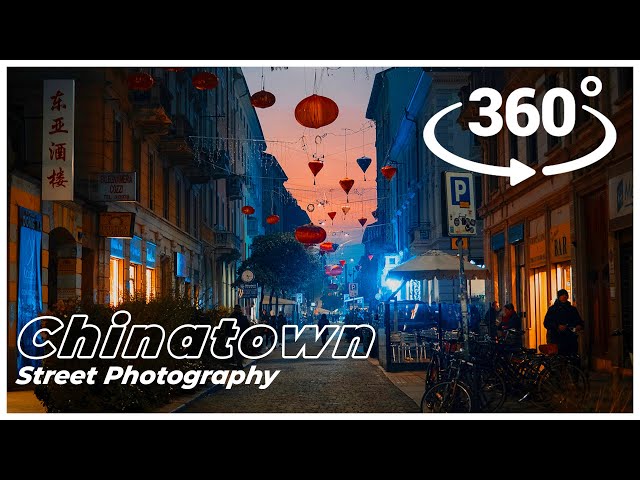 Street Photography 360° - Chinatown Milano