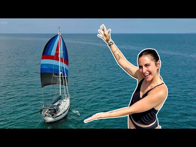 Flying our BIGGEST Sail for the FIRST TIME! EP. 105