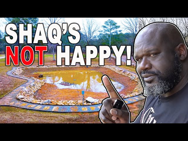 Shaq's BIGGEST Pond YET, and WHY he DOESN’T WANT it!