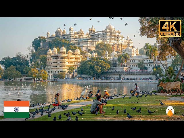 Udaipur, India🇮🇳 The Most Romantic City of Lakes (4K HDR)