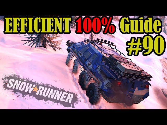 Drummond Island, Michigan - Part 90 - Snowrunner Guide [MOST EFFICIENT] - 100% Completion