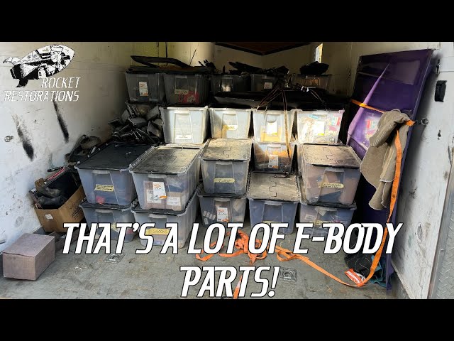 We Bought An AMAZING Collection Of Mopar E-Body Parts! Hemi, Challenger, Cuda And More!