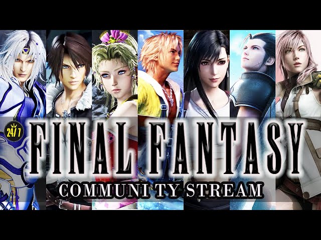 🔴 24/7 FINAL FANTASY Walkthrough Marathon Stream🌺 Eat/Sleep/Study/Relax🌺 by Weiss Network TV 🌺