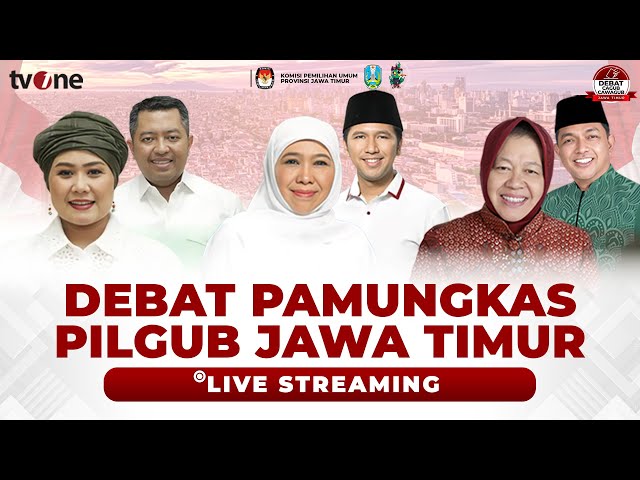 [LIVE] Debat Ketiga Calon Gubernur dan Wakil Gubernur Pilkada Jawa Timur 2024 | tvOne