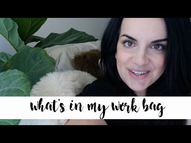 What's In My Bag | C12 Work Backpack by Bartaile