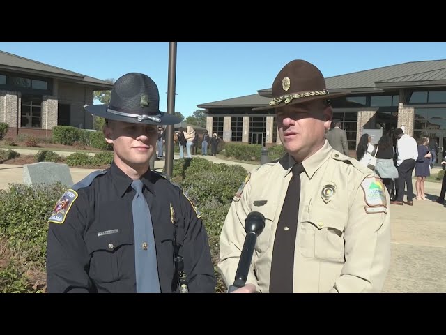 New state trooper graduates honor their fathers and join the Alabama Law Enforcement Agency