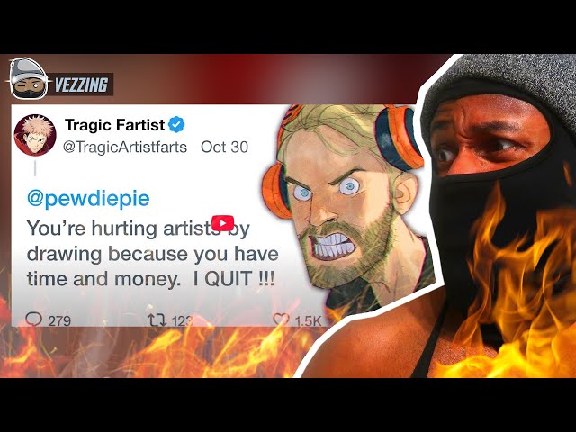 How Pewdiepie’s Drawings Generated Artist to Quit