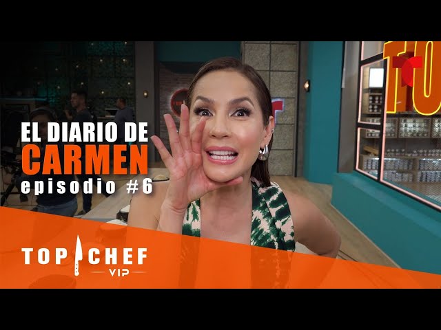 ¡Se trabaja, pero se goza! | El Diario de Carmen | Top Chef VIP 3 | Telemundo Entretenimiento