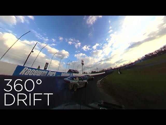 360° Video: What Drifting Looks Like From the Car