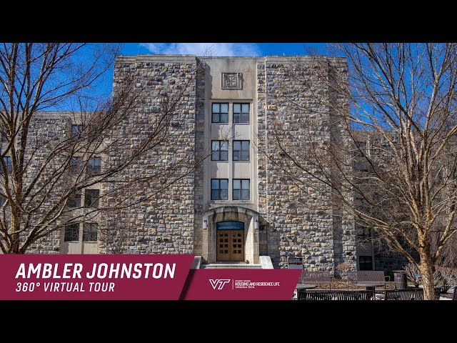 Ambler-Johnston Hall - 360º Virtual Guided Tour, Virginia Tech