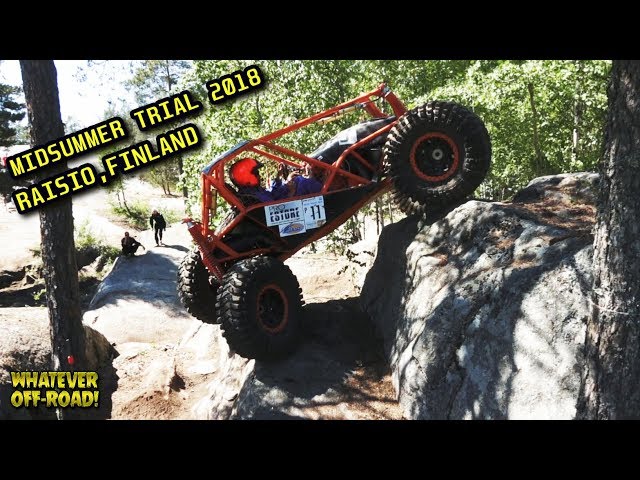 MIDSUMMER 4X4 TRIAL 2018 Raisio, Finland