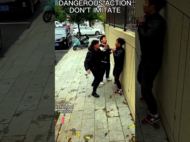 Chinese kung fu, actual street fighting, please do not imitate dangerous moves.