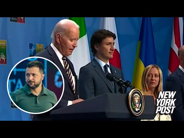 Biden calls Zelensky 'Vladimir' during NATO remarks in latest gaffe