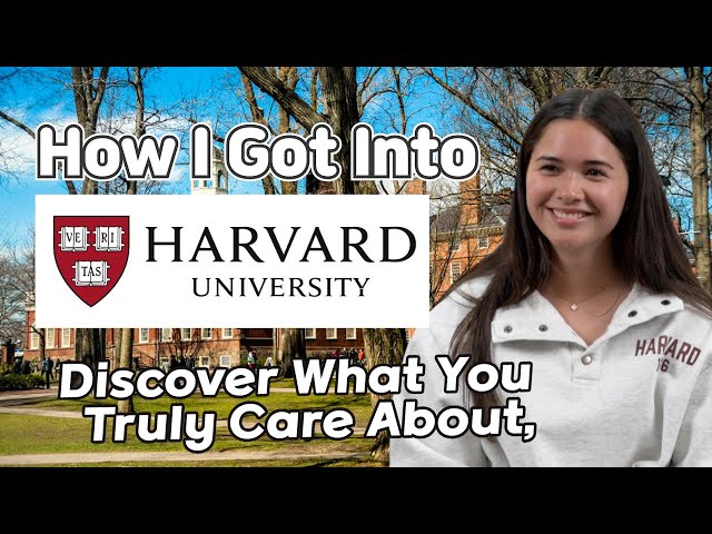 How I got into Harvard University | ADVICE | Extracurricular Activities | Ivy league |Class of 2026