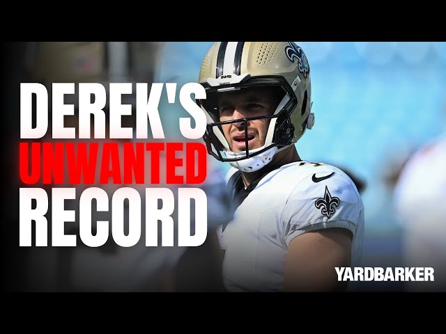 Saints' Derek Carr makes unwanted NFL history in loss to Panthers | Yardbarker