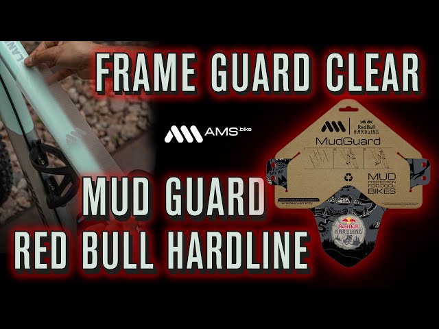 ASMR Bike Protection: How to install? | Protect Your Ride Anywhere // Red Bull Hardline Mud Guard!