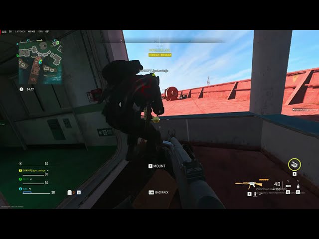 AL MAZRAH Teleport glitch on the ship in DMZ.Please patch it.