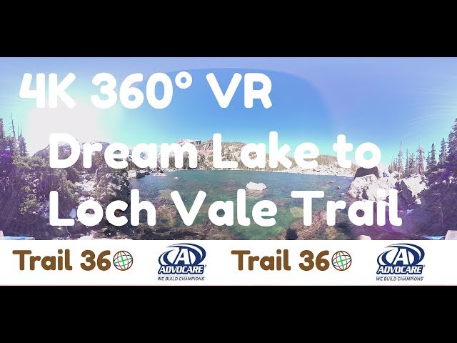 Dream Lake to Loch Vale Trail Junction Highlight-Trail 360