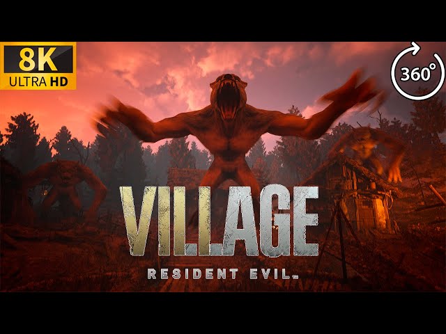 Resident Evil Village || Werewolf attack || Part 2 [8K]