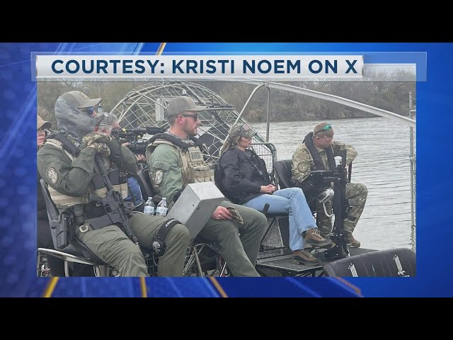 Kristi Noem Visits Texas Border