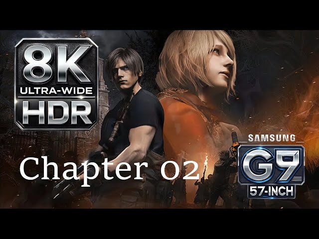 Resident Evil 4 Remake – Chapter 2 Walkthrough (8K HDR Super Ultra-Wide) | Multi-Language