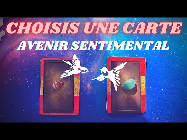 🌹 AVENIR SENTIMENTAL 🤍 2 CHOIX - Intemporel