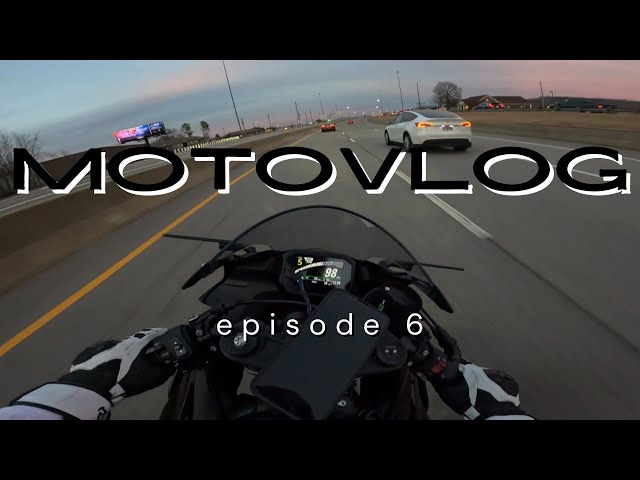 Chill ride home on the zx6r (Pure Sound) | MotoVlog Ep6