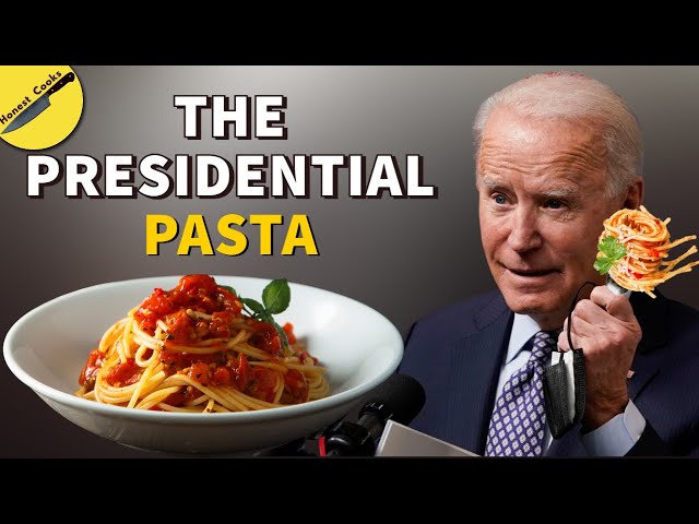 President Joe Biden NEVER says NO to this PASTA | Celebrecipes E2 | Honest Cooks