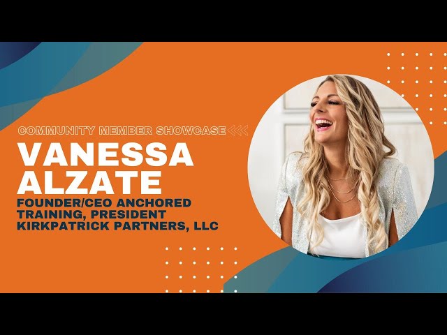 Community Member Showcase: Vanessa Alzate