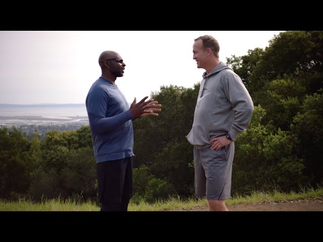 Peyton Manning Plays Catch with some of the NFL's Best Receivers