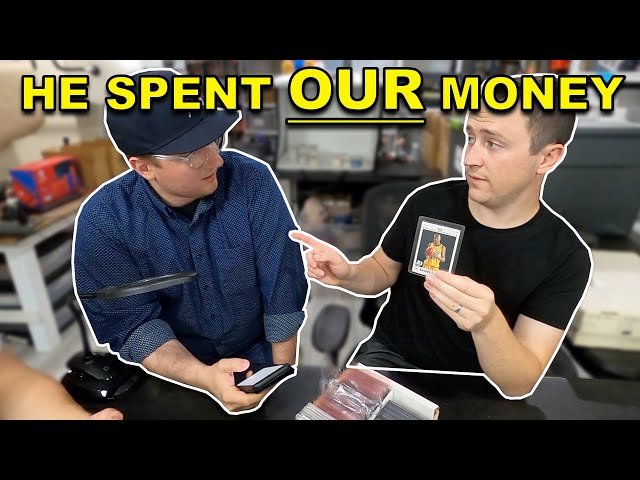 He Spent Over $1,000 on Sports Cards Without Me... | Mutual Flip