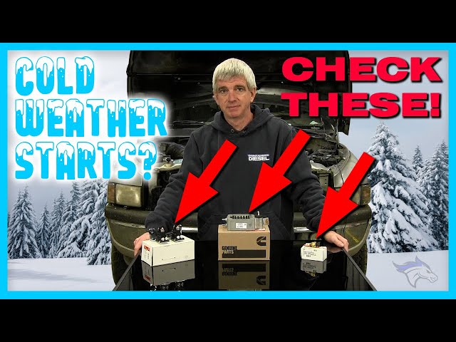 Does Your Diesel Truck Have Trouble Starting In The Winter? #diesel #dodge #cummins #howto #fyp