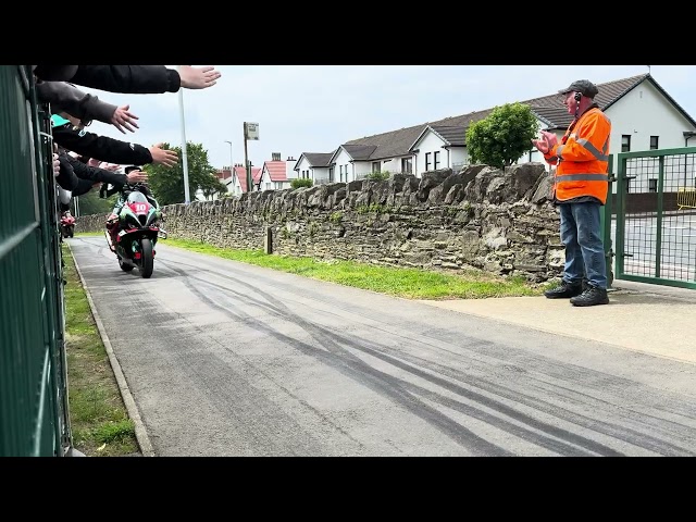 IOM TT 2024 return road  after Superstock Davey Todd winner