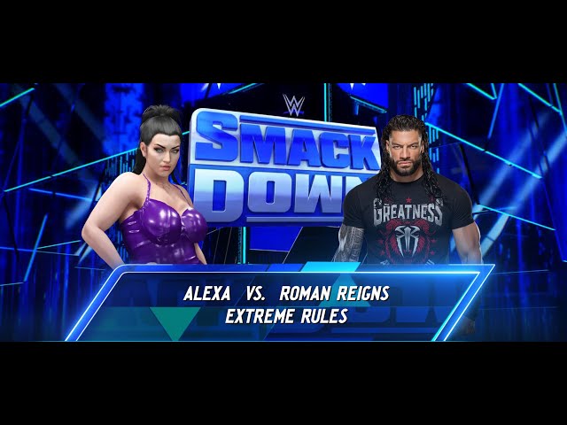 Alexa vs Roman Reign | WWE SmackDown Extreme Rules Live Match