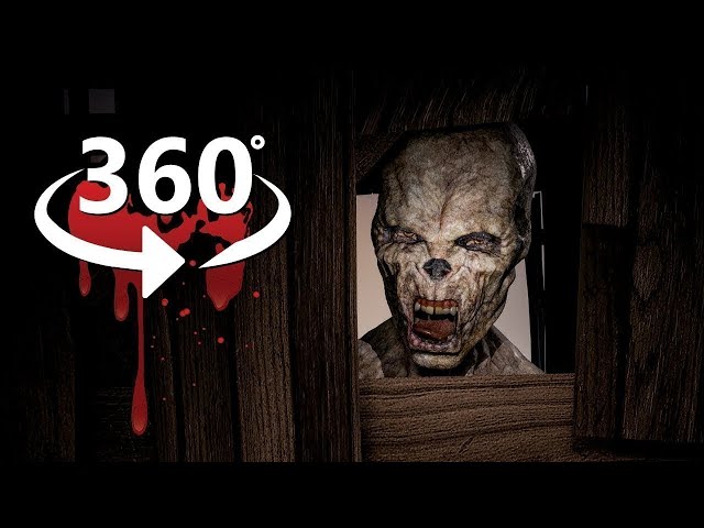 VR Zombie Extreme ROLLER COASTER video 360 - 8k Virtual Reality Zombie City