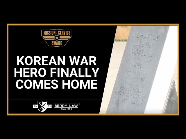 Korean War Heroes: Honoring the Legacy of Private First-Class Charles Vorel Jr.