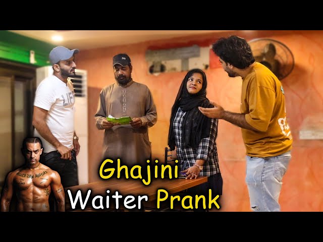 Ghajini Waiter Prank | Desi Pranks 2.O | Pranks In Pakistan